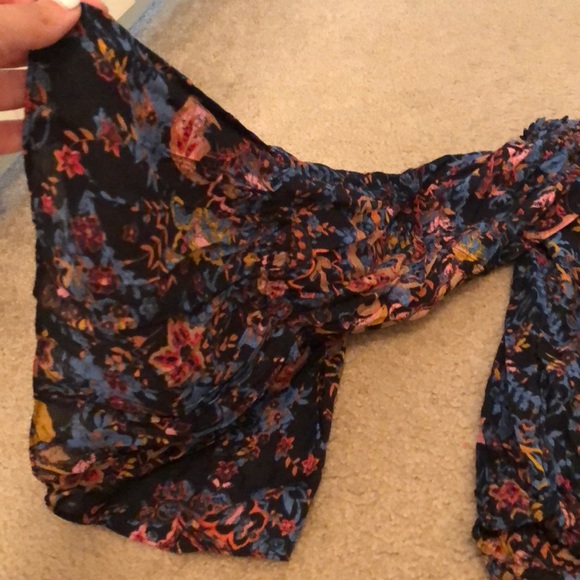 Free People off the shoulder top - Picture 2 of 3